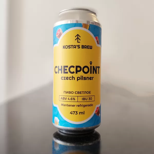 IMG_20250708_130504 Checpoint - Pilsner - Kosta's brew (4,6%) 473 ml