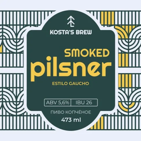 04 Smoked Pilsner- Pilsner ahumada– 5,6% alc, Pinta