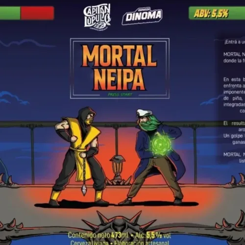 03 Mortal NEIPA – Capitan Lupulo (5,5%) Azaca x Idaho 7