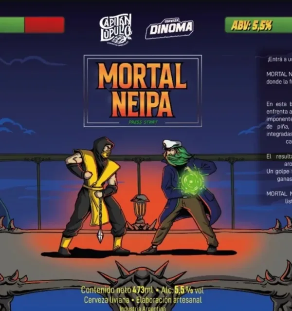 03 Mortal NEIPA – Capitan Lupulo (5,5%) Azaca x Idaho 7