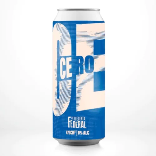 Cero - Lager (0%) - Federal 473ml