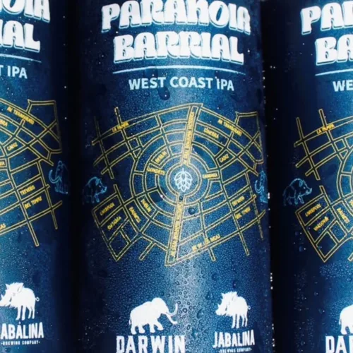 07 Paranoia Barrial - West Coast IPA 6.5% Jabalina x DARWIN