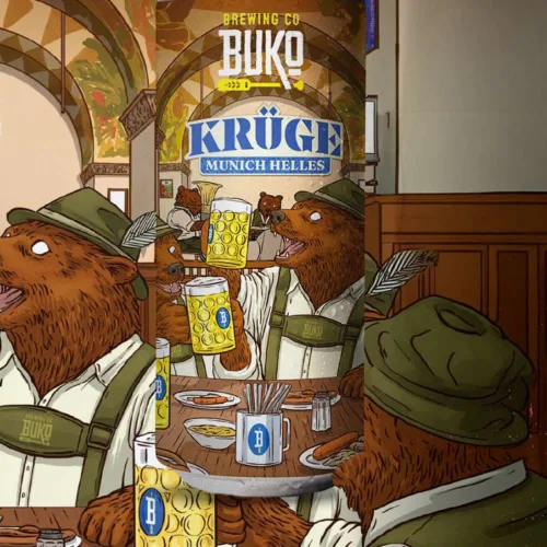 01 KRÜGE - Helles 4,8%, BUKO
